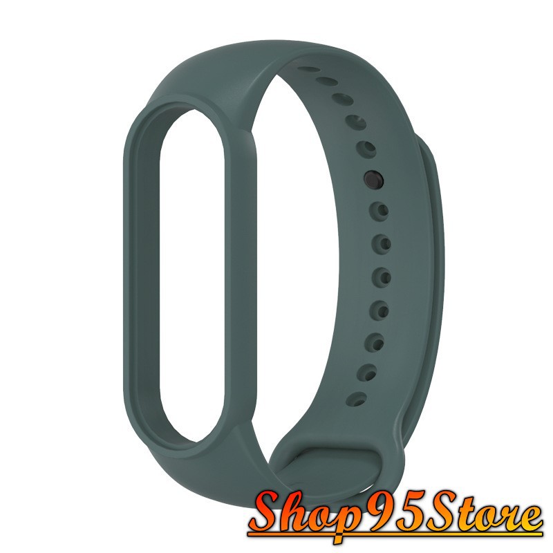 [Miband 5] Dây cao su thay thế Xiaomi miband 5  - Mijobs