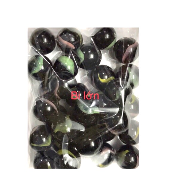 Bi thuỷ tinh nhỏ 16mm- màu ngẫu nhiên