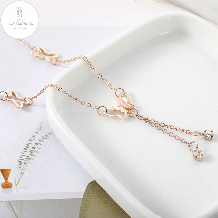 Lắc Chân Hình Bướm Butterfly Anklet