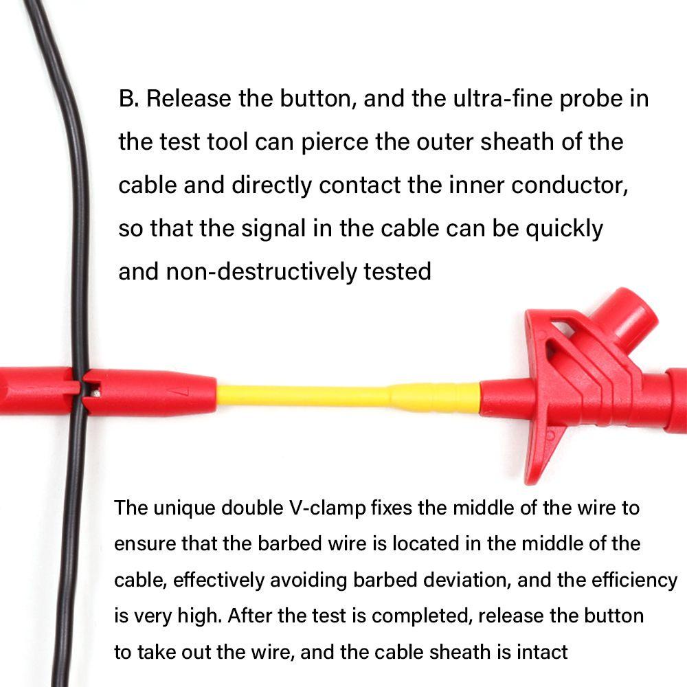 Bộ 2 Đầu Dò Thử Điện Chất Lượng Cao 1000V 10A 4mm