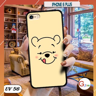 Ốp điện thoại IPhone 6 Plus lưng nhám viền cao su dẻo in hình