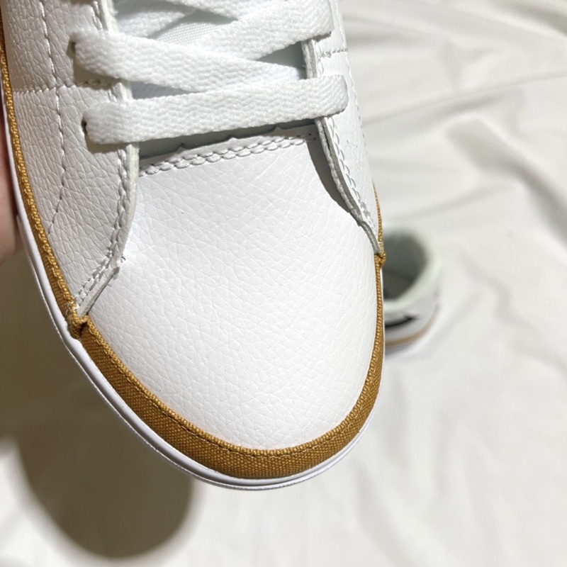 Giày Blazer LEGACY trắng móc đen kẻ nâu mới, giày blazer low trắng đen cao cấp