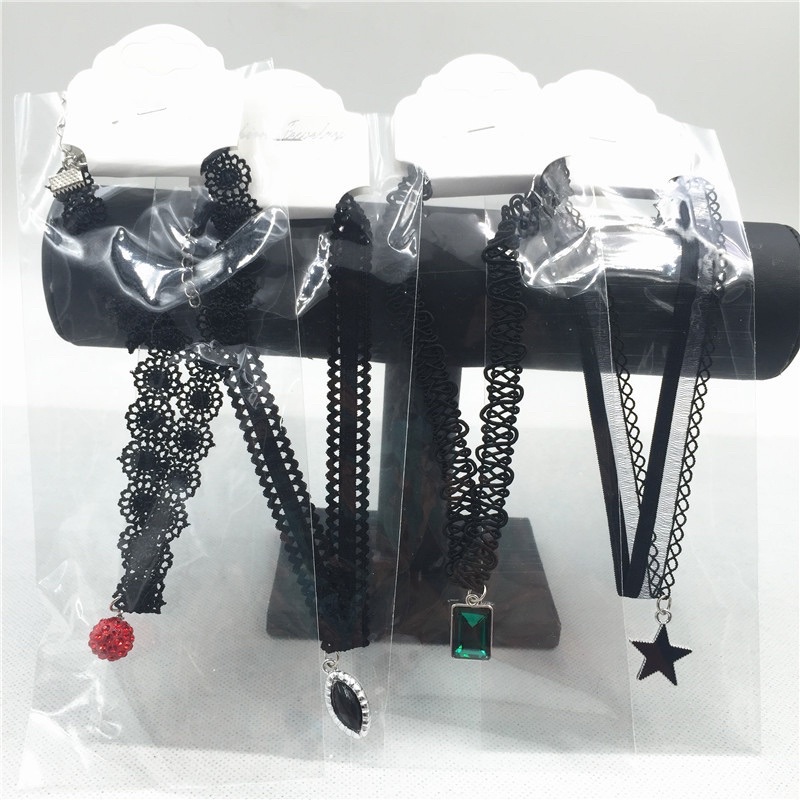 choker đen siêu hot  cá tính , vòng cổ phong cách