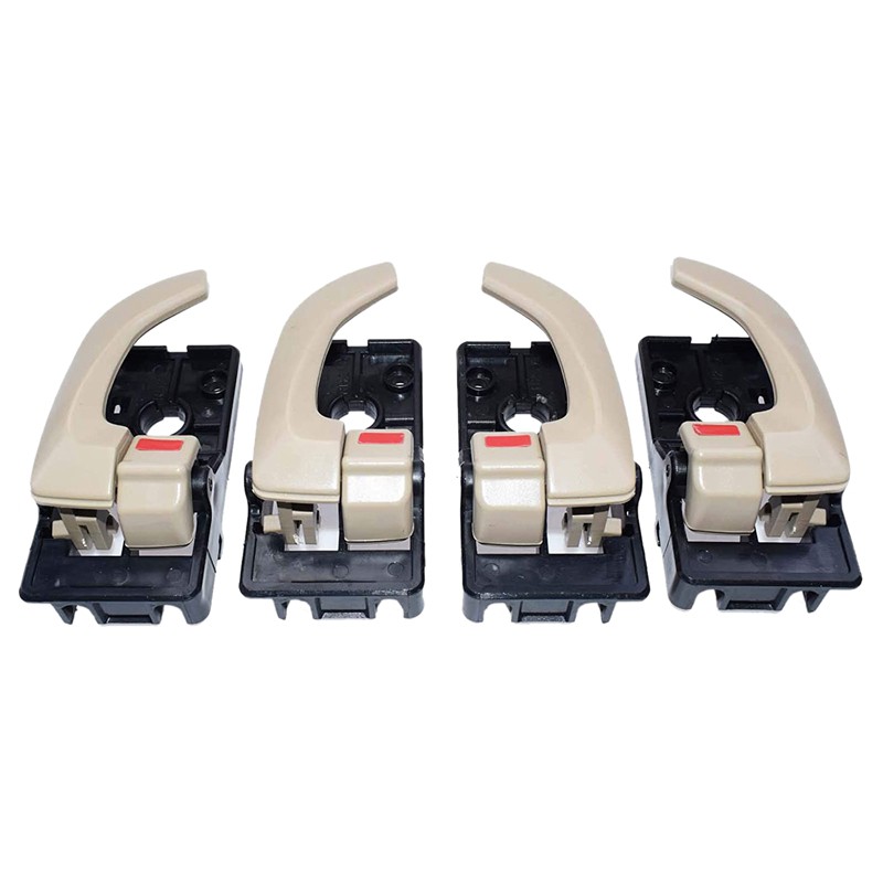 Set 4 Tay Nắm Cửa Bên Trong Cho Xe Hyundai Tucson 2005-2009 Beige