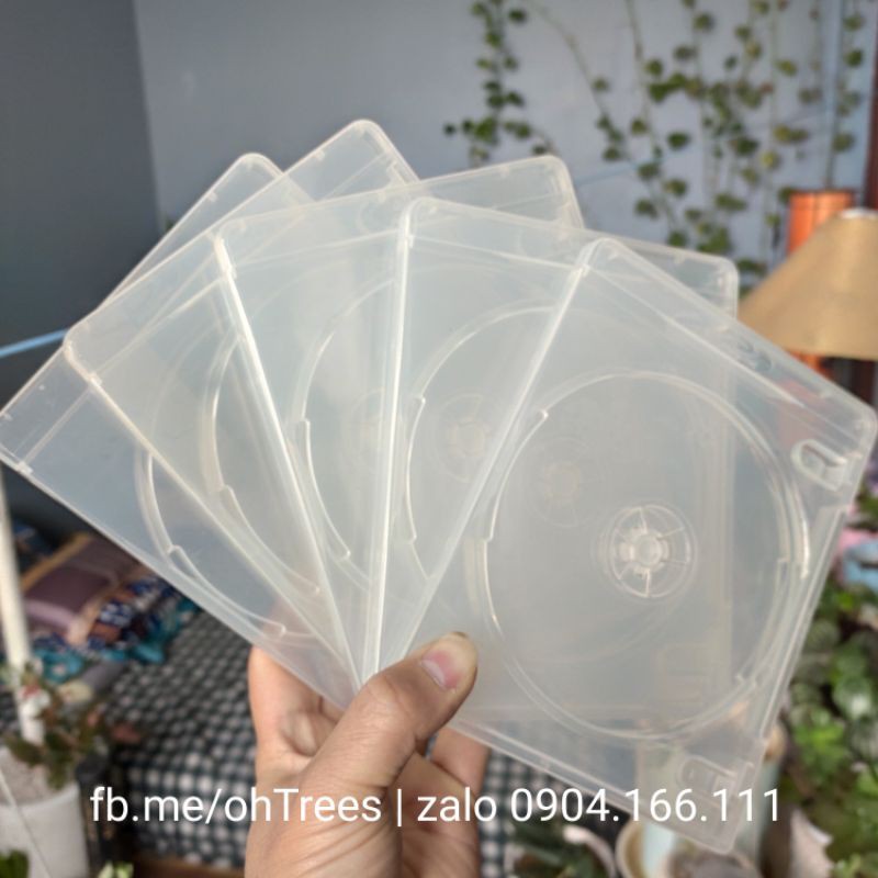 Combo 5 vỏ hộp nhựa đôi cho đĩa Bluray
