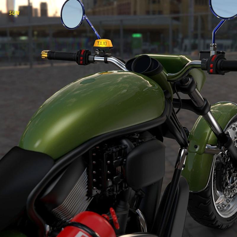 Đèn LED Tín Hiệu Chữ Taxi Cảnh Báo Cổng Sạc USB Trang Trí Xe Mô Tô