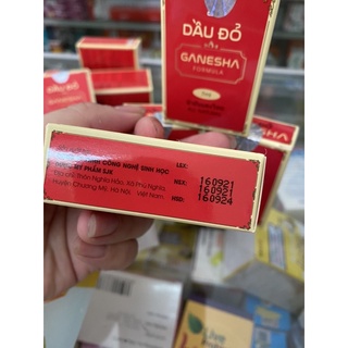 Dầu gió- Dầu Đỏ GANESHA 7ml