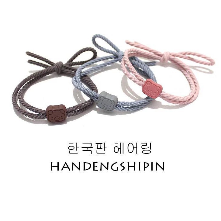 Dây Cột Tóc Hình Gấu Dễ Thương Cho Nữ