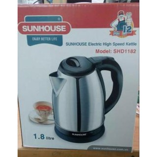 ẤM SIÊU TỐC SUNHOUSE SHD1182 1.8L