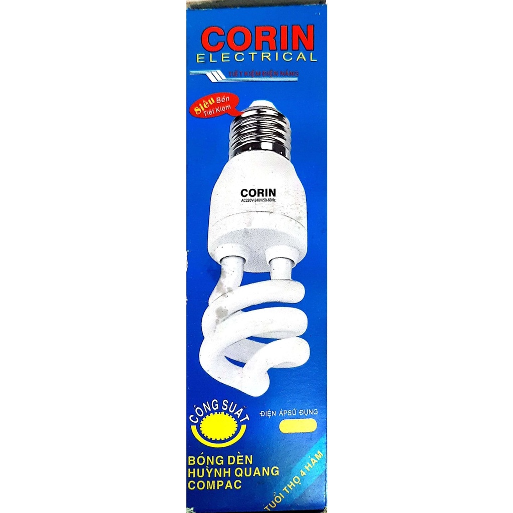 Bóng đèn huỳnh quang tiết kiệm điện năng Compac Corin