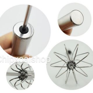 Cây Đánh Trứng INOX Tự Xoay