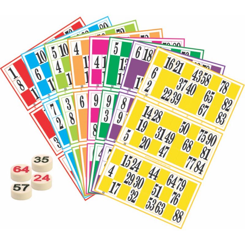 [ 90 số - 16 thẻ ]  BỘ CỜ LÔTÔ MELAMINE LIÊN HIỆP THÀNH