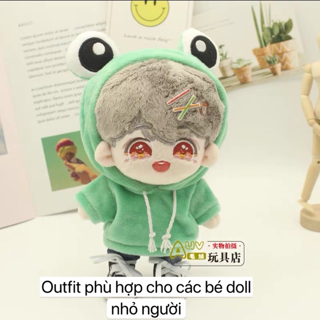 Áo thú cho doll 20cm.