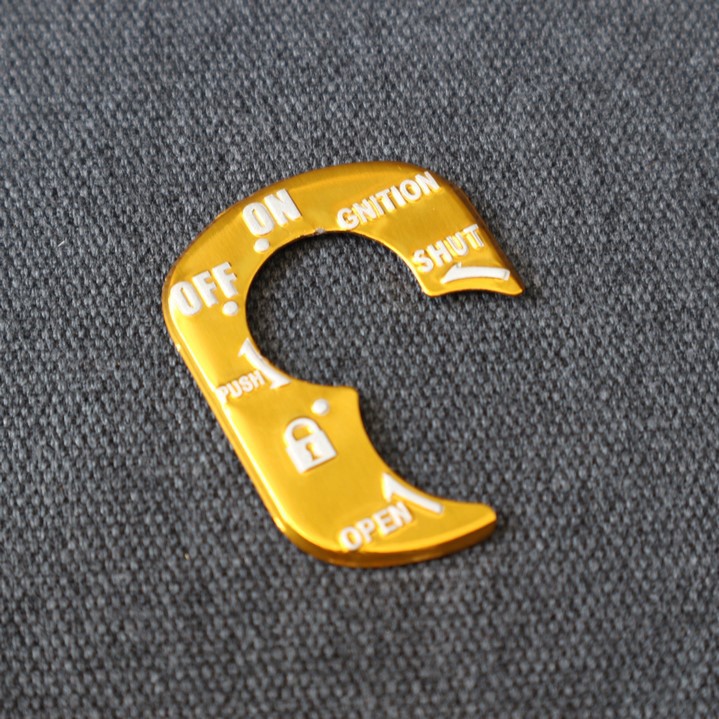 TEM DÁN Ổ KHÓA TRANG TRÍ XE WINNER BẰNG NHÔM CHỐNG TRẦY XƯỚC ( nhiều màu )