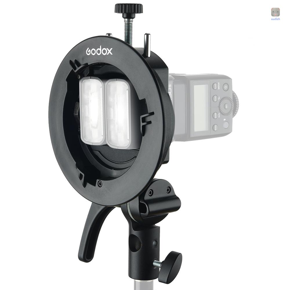 Giá đỡ đèn flash Godox S2 với kẹp chữ S cho Godox V1 Serie V860II Series TT350 Series AD400Pro AD200Pro Series