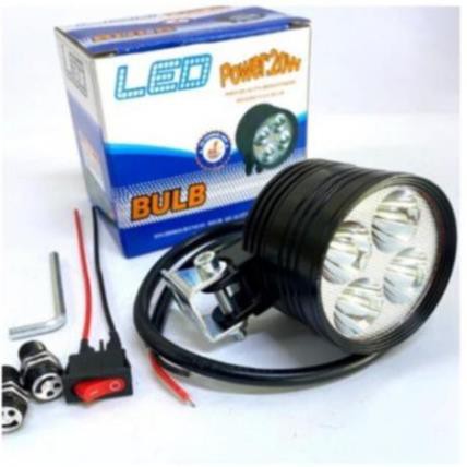 Đèn LED trợ sáng L4 ngắn 3 chế độ - 21W