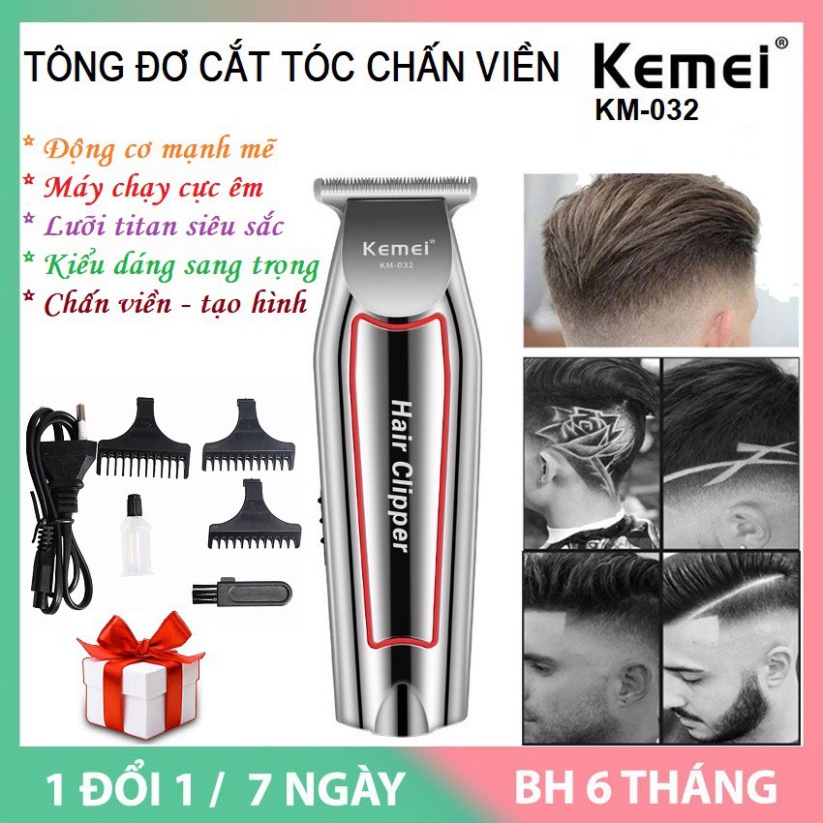 Tông đơ cắt tóc gia đình kiêm chấn viền chuyên nghiệp sắc bén