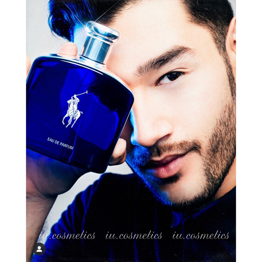 Nước hoa nam Polo blue black dung tích 125ml - Dầu thơm nam tính, hương thơm sang trọng đẳng cấp - iu.cosmetics
