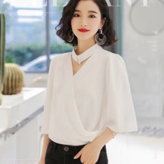 ÁO ĐẮP CHÉO CỔ DÂY TRÒN