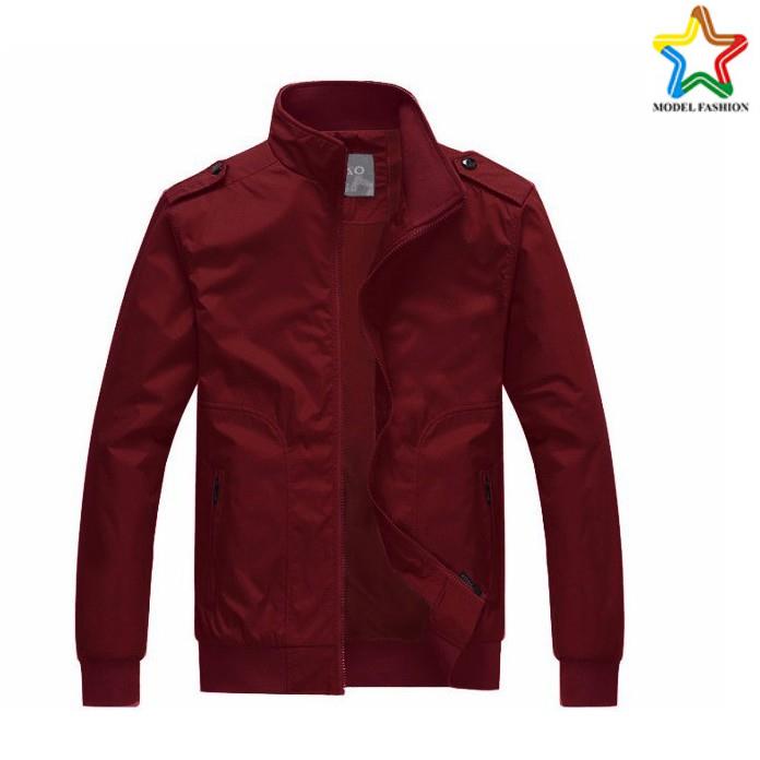 ÁO KHOÁC DÙ NAM 2 LỚP CAO CẤP AKD25-ĐỎ ĐÔ ❤️FREESHIP❤️