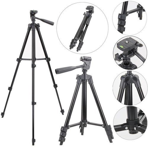 Chân giá đỡ điện thoại chụp ảnh Tripod 3110 kèm kẹp - Chân Điện Thoại  Tripod 3120 - Giá Đỡ 3 chân - mới 2020