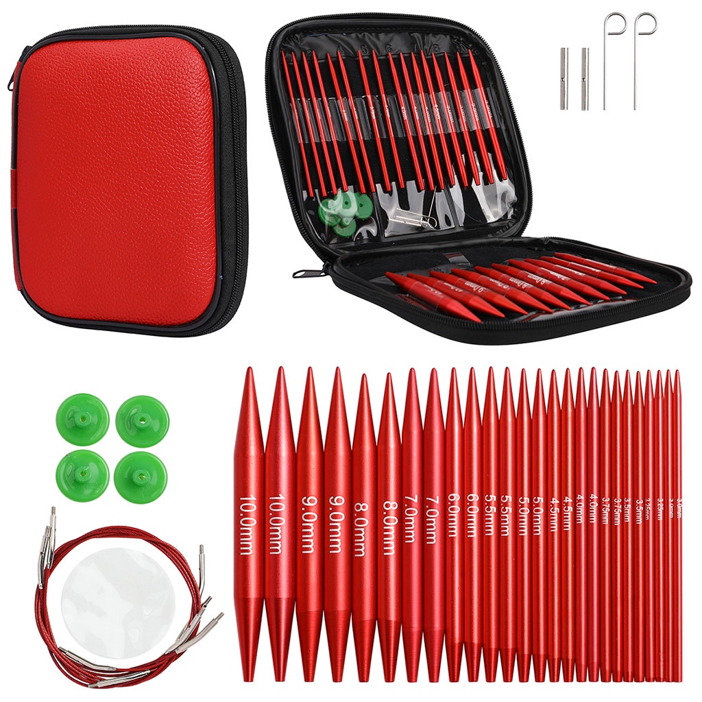 Bộ Kim Móc Len Tròn 3.0mm-10mm DIY