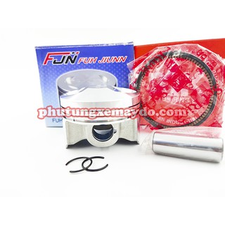 Piston Fin 54 Taracing Bạc Rik Cho Dream Wave Sirius  