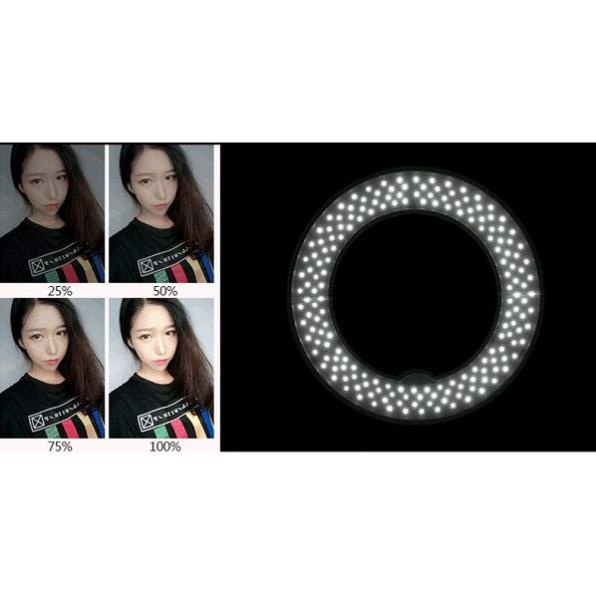 Đèn Led Ring RL-14 Điều Chỉnh 2 Nhiệt Màu Vàng, Trắng Quay Chụp, Makeup HL Lighting