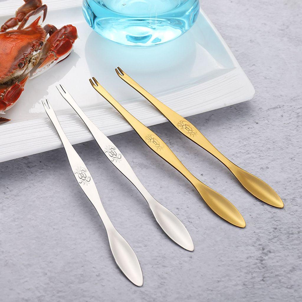 Nĩa Ăn Hải Sản Hai Đầu Đa Năng Sáng Tạo