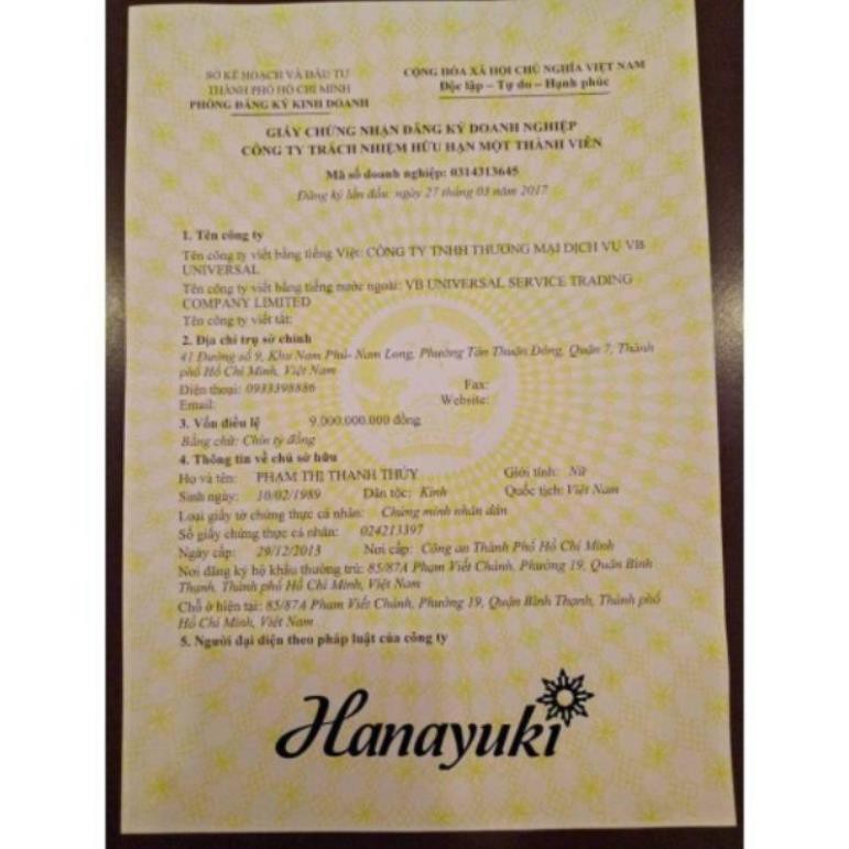 SỮA TẮM GỘI BABY HANAYUKI BABY TOP TO TOE WASH