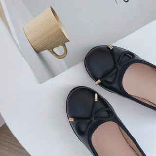 Giày da thật gót 3cm