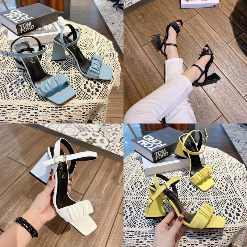 Sandan gót tam giác 9 phân,có bigsize 35-44