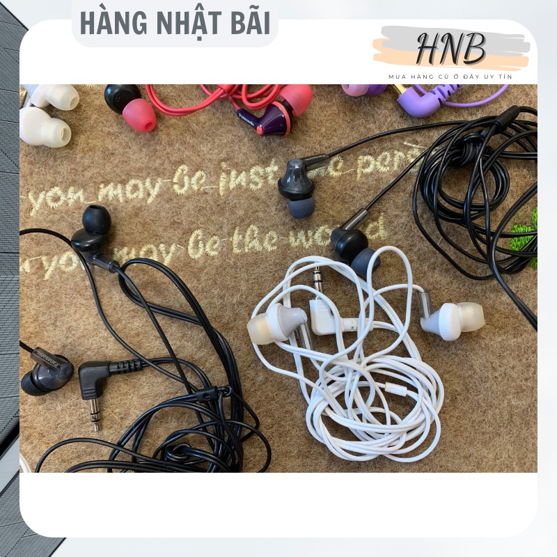 Tai nghe 3.5mm Panasonic 2hand chuẩn chính hãng