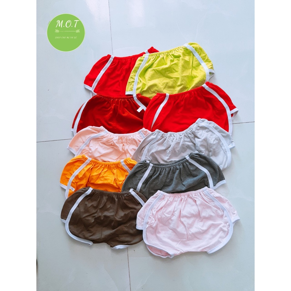 Combo 10 quần đùi bí cho bé từ 4-15kg