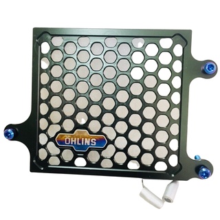 Che Két Nước Nhôm CNC - Logo Titan Ngẫu Nhiên - Ốc GR5 cho Xe Vario Airblade 2016 -2018