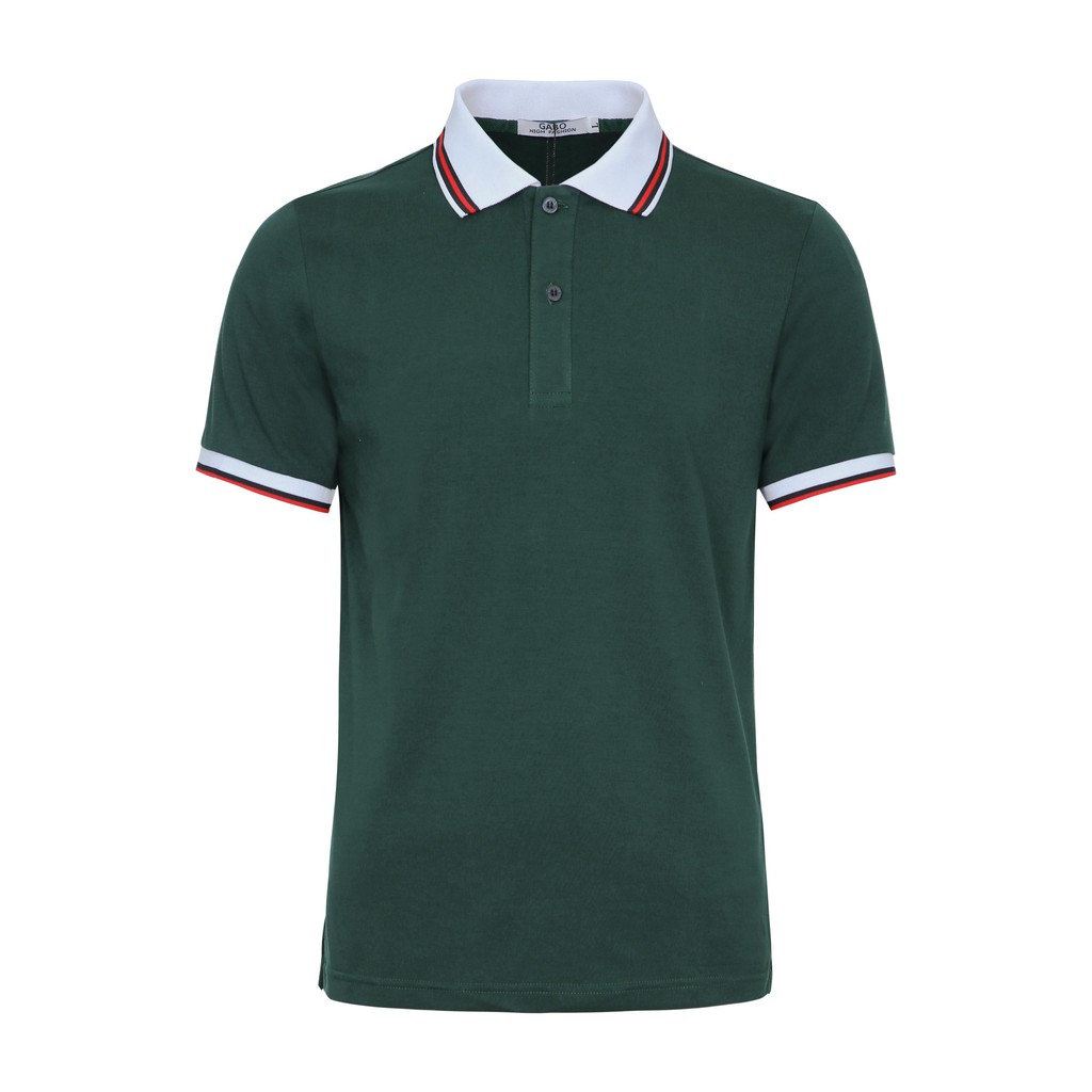 [Mã FAMALLT5 giảm 15% đơn 150K] Áo thun nam cổ bẻ cao cấp GABO HIGH FASHION ATBL034