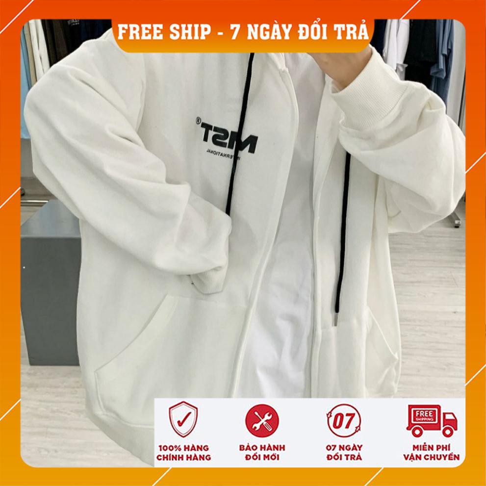 Áo Khoác Nỉ Bông Dây Kéo MISSOUT COLOR Form Rộng Unisex (Dây áo cùng màu) | BigBuy360 - bigbuy360.vn
