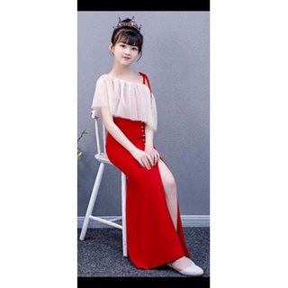 đầm dạ hội bé gái (ảnh, video thật)
