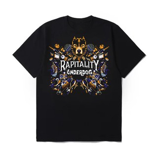 Áo thun rapitality underdog show - form oversize