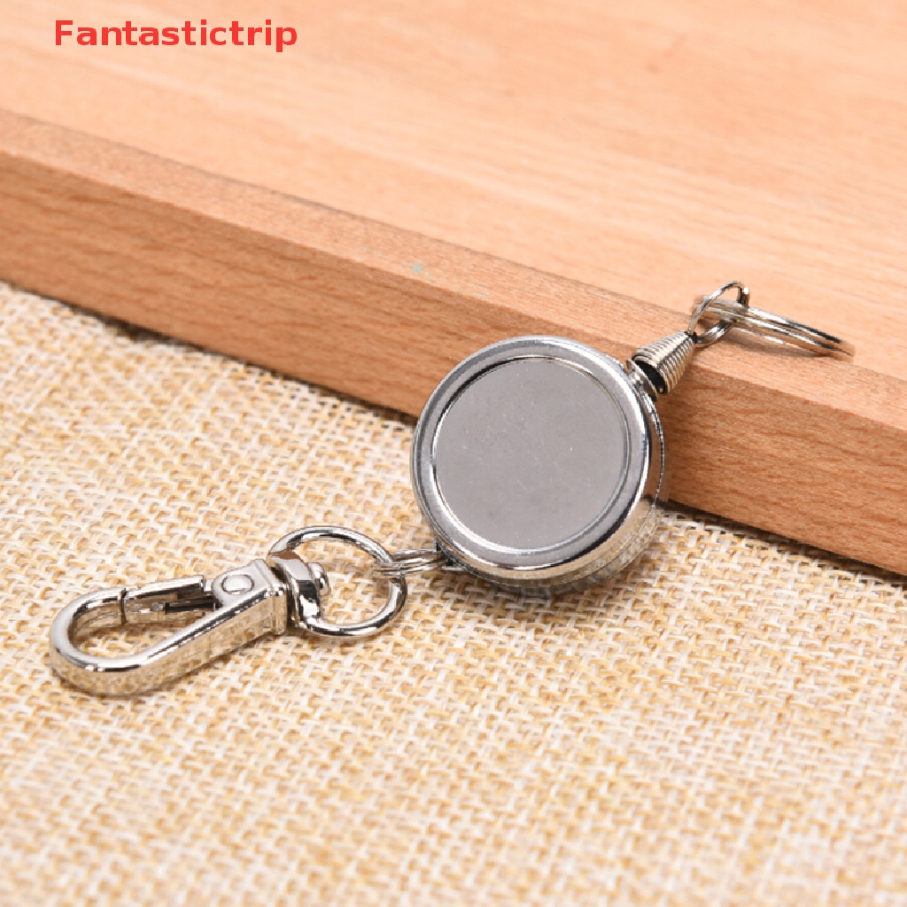 [Fantastictrip] Móc Chìa Khóa Dạng Kẹp Dây Kéo Có Thể Thu Gọn Được Mới