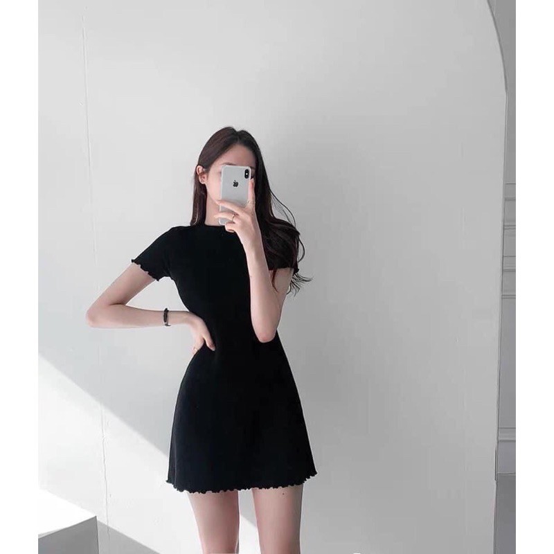 🦋MUA 1 TẶNG 1 🦋 VÁY ĐẸP 🦋 ĐẦM ĐẸP DÁNG ÔM BODY THUN CỘC TAY🦋 | BigBuy360 - bigbuy360.vn