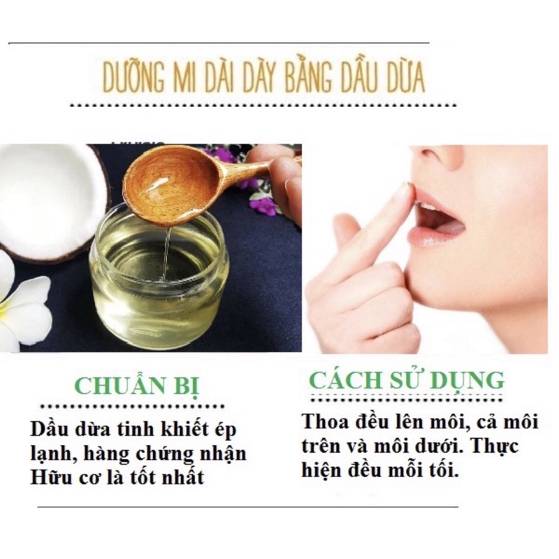 🌿 Dầu Dừa Làm Đẹp 100% Nguyên Chất Ép Lạnh Organic Vietcoco 30ml (Chính Hãng) 🌿