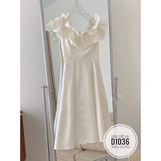 Đầm trễ vai bèo D1036