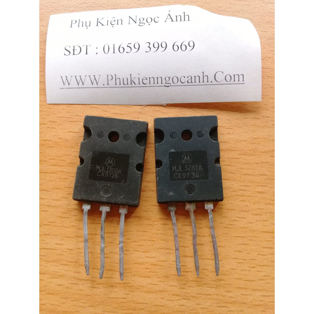 cặp sò dành cho âm thanh MJL1302 MJL3281 Cặp sò tháo máy zin