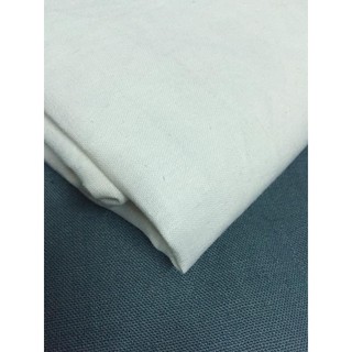 Vải linen bột màu trắng