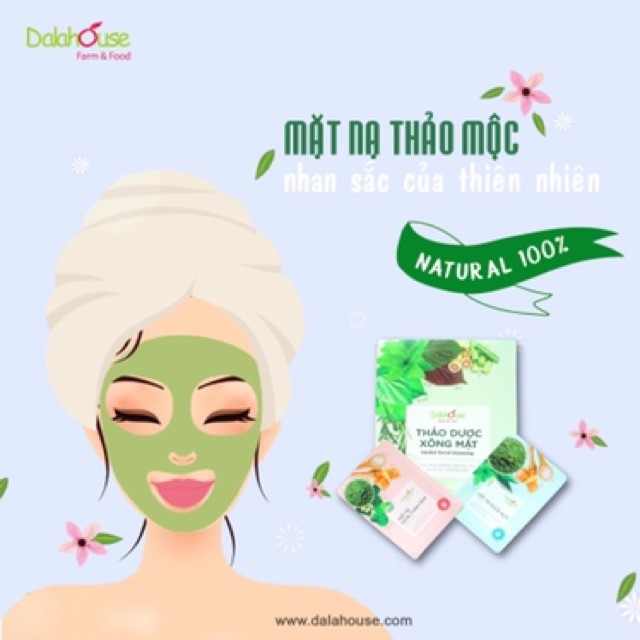 [DalaHouse] Mặt Nạ Ngừa Thâm Nám ( Lá Dâu Tằm, Lá Rau Má Rừng, Muối, Mật ong lên men, Vitamin E) - Melasma Mark