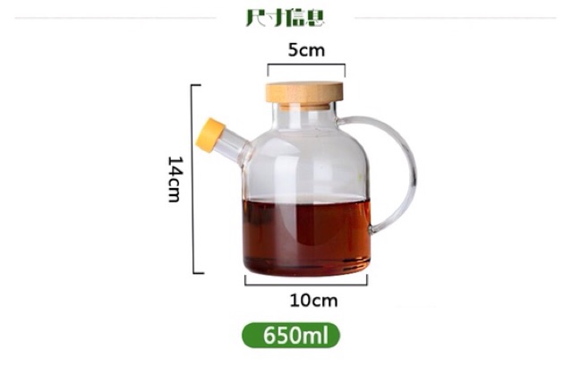 Rót dầu rót mắm 650ml