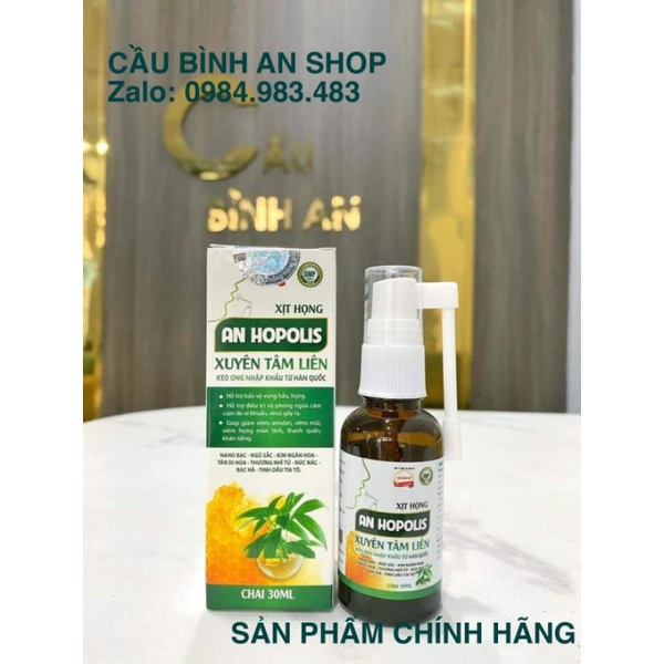XỊT HỌNG AN HOPOLIS XUYÊN TÂM LIÊN CẦU BÌNH AN