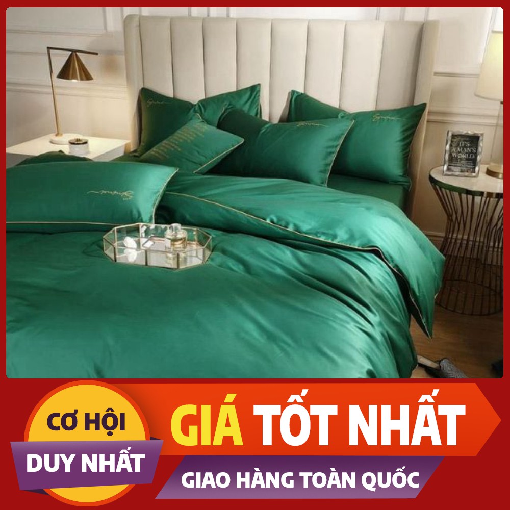 Bộ chăn ga gối lụa Tencel Sumoi( nhiều màu)