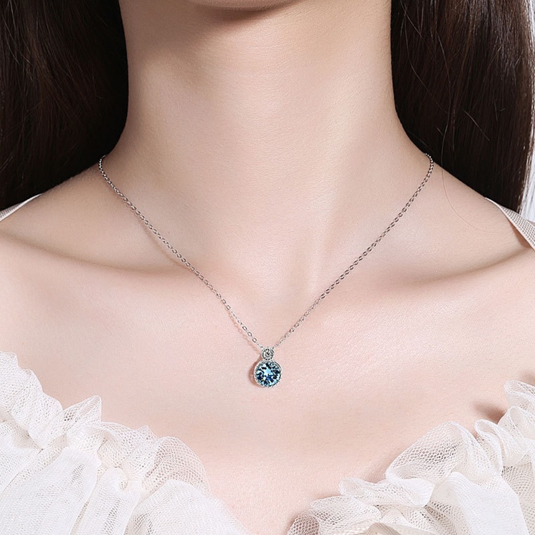 Dây chuyền thời trang phong cách Hàn bạc Ý S925- DC117 giá rẻ